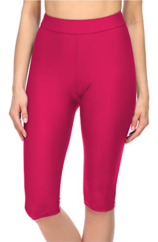 Merry Style Damen Lange Badeshorts Kurze Leggings MS10-334 (Rosa (3260),36) von Merry Style