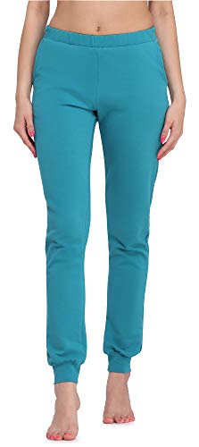 Merry Style Damen Lange Hose MS10-304(Türkis, S) von Merry Style