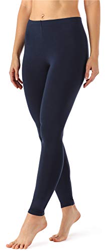 Merry Style Damen Lange Leggings aus Viskose MS10-143 (Dunkelblau, XS) von Merry Style