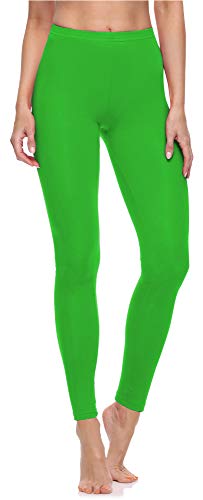 Merry Style Damen Lange Leggings aus Baumwolle MS10-198 (Grün,3XL) von Merry Style