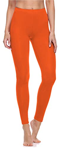 Merry Style Damen Lange Leggings aus Baumwolle MS10-198 (Rost,L) von Merry Style