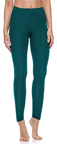 Merry Style Damen Lange Leggings aus Baumwolle MS10-198 (Smaragdgrün, L) von Merry Style