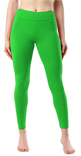 Merry Style Damen Lange Leggings aus Baumwolle MS10-429 (Grün, L) von Merry Style