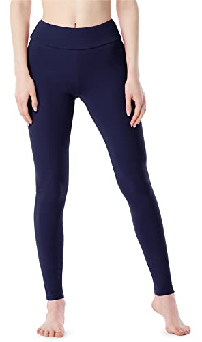 Merry Style Damen Lange Leggings aus Baumwolle MS10-429 (Marineblau, S) von Merry Style