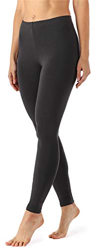 Merry Style Damen Lange Leggings aus Viskose MS10-143 (Graphite, XS) von Merry Style