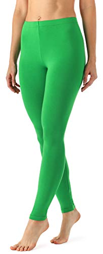 Merry Style Damen Lange Leggings aus Viskose MS10-143 (Grün, 3XL) von Merry Style