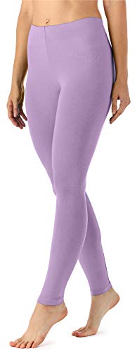 Merry Style Damen Lange Leggings aus Viskose MS10-143 (Hellviolett, XL) von Merry Style