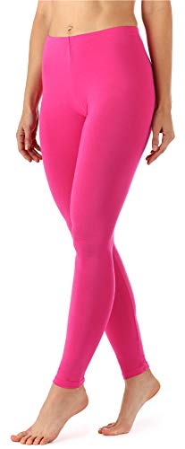 Merry Style Damen Lange Leggings aus Viskose MS10-143 (Rosa, 3XL) von Merry Style