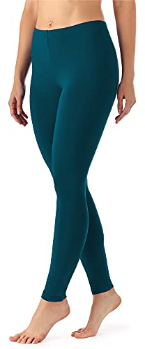 Merry Style Damen Lange Leggings aus Viskose MS10-143 (Smaragdgrün, L) von Merry Style