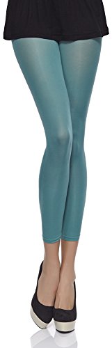 Merry Style Damen Mikrofaser Leggings 40 DEN MSSS006 (Menta, XS/S (30-36)) von Merry Style