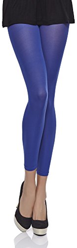 Merry Style Damen Mikrofaser Leggings 40 DEN MSSS006 (Modrak, XS/S (30-36)) von Merry Style