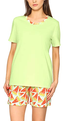 Merry Style Damen Schlafanzug MS10-396 (Hellgrün Wassermelone2, XXL) von Merry Style