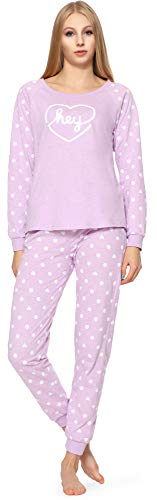 Merry Style Damen Schlafanzug MSTR2438 (Rosa-1C, S) von Merry Style