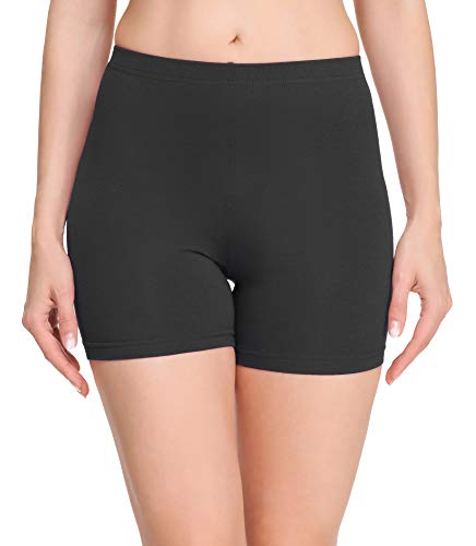 Merry Style Damen Shorts Radlerhose Unterhose Hotpants Kurze Hose Boxershorts aus Baumwolle MS10-392 (Graphite, 5XL) von Merry Style