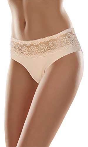 Merry Style Damen Slip MSGAB21 (Beige, 36 (Herstellergröße: S)) von Merry Style