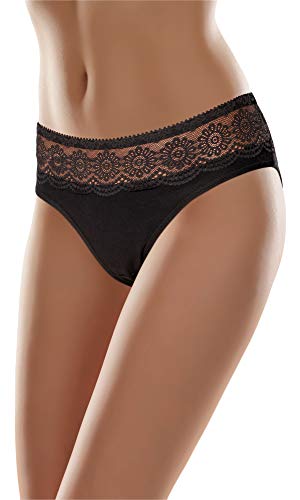 Merry Style Damen Slip MSGAB21 (Schwarz, 38 (Herstellergröße: M)) von Merry Style