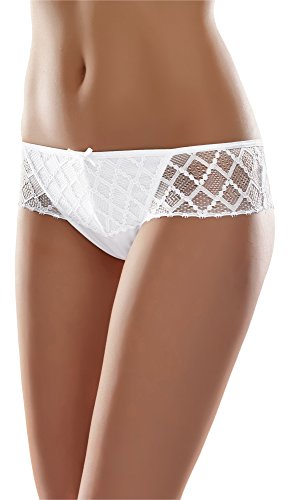 Merry Style Damen String MSGAB169 (Weiß, 40 (Herstellergröße: L)) von Merry Style