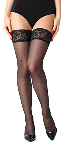 Merry Style Damen Strümpfe 20 DEN MSGI055 (Schwarz, XS-S) von Merry Style