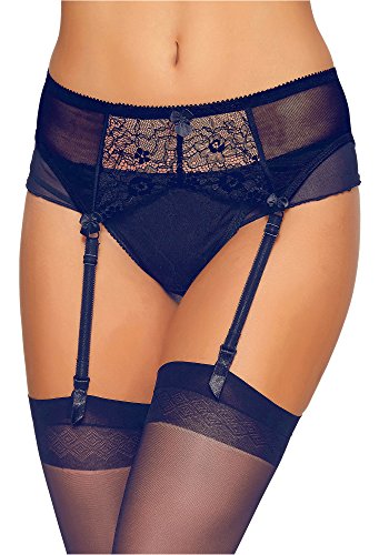 Merry Style Damen Strumpfgürtel 911 (Navy, S) von Merry Style