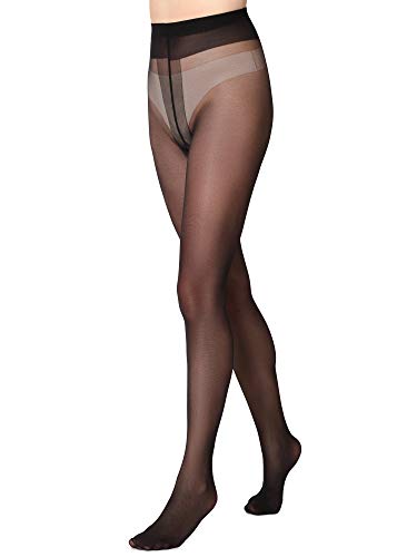 Merry Style Damen Strumpfhose 20 DEN MSFI018 (Schwarz, 3-M) von Merry Style