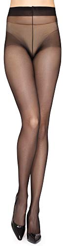 Merry Style Damen Strumpfhose 40 Den MSGI044 (Nero, 3) von Merry Style