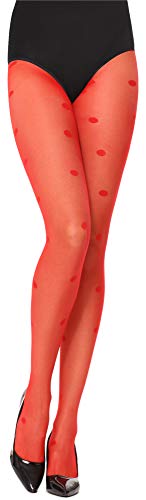 Merry Style Damen Strumpfhose MSSST007 (Rot, XS-S) von Merry Style