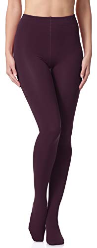 Merry Style Damen Thermo Strumpfhosen 24555 gefüttert Extra Warm (Weinrot-2, 40-42) von Merry Style