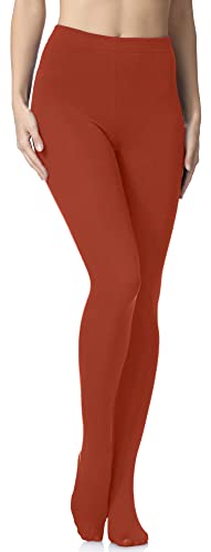 Merry Style Damen Thermo Strumpfhosen 24555 gefüttert Extra Warm (Rusty, 38-40) von Merry Style