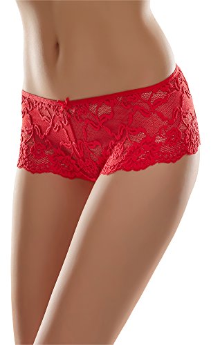 Merry Style Damen Unterhose MSGAB144 (Rot, 38 (Herstellergröße: M)) von Merry Style