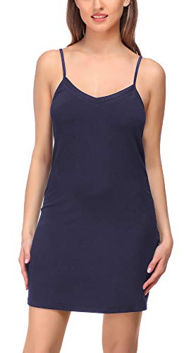 Merry Style Damen Unterkleid Unterrock verstellbare Träger MS10-315 (Marineblau, 4XL) von Merry Style