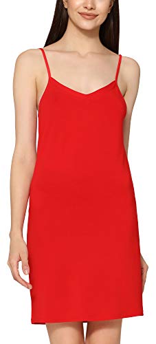 Merry Style Damen Unterkleid Unterrock verstellbare Träger MS10-315 (Rot, 4XL) von Merry Style