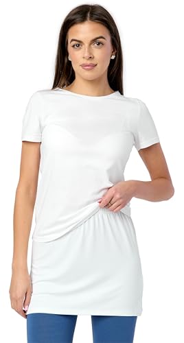 Merry Style Damen Verlängerungsgurt für Hemden T-Shirts Nierenwärmer Minirock MS10-202 (Weiß, L) von Merry Style
