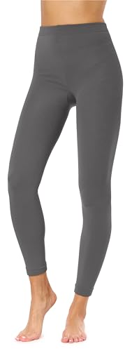 Merry Style Damen mikrofaser Leggings Plus Size MS-163 100 DEN (Smoky, XL-XXL (46-54)) von Merry Style
