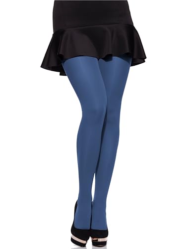 Merry Style Damen Mikrofaser blickdichte Strumpfhose plus size MS 162 60 DEN(Cobalt, XXXL (58-64)) von Merry Style