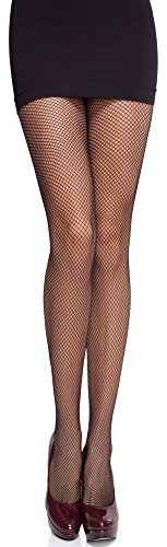 Merry Style Damen transparent Strumpfhose Lycra MS 230 20 DEN (Schwarz, M-L) von Merry Style