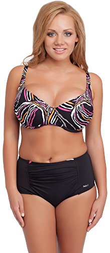 Merry Style Figurformender Damen Bikini EV3T1 (Muster-04DK, Cup 80 D/Unterteil 40) von Merry Style