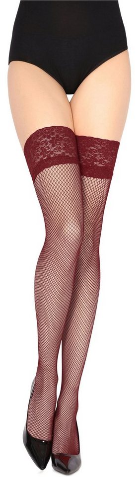 Merry Style Halterlose Strümpfe Damen Netzstrümpfe MSSS003 von Merry Style