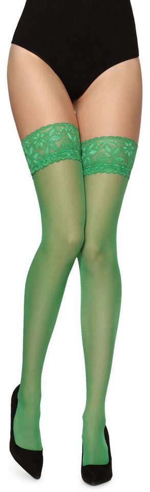 Merry Style Halterlose Strümpfe Damen halterlose Strümpfe MS 209 von Merry Style