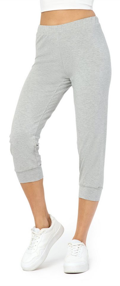 Merry Style Jogginghose Damen 3/4 Hose MS10-261 (1-tlg) elastischer Bund von Merry Style