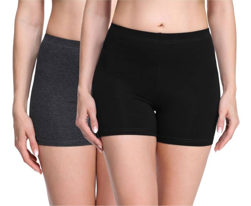 Merry Style Leggings Damen Shorts Radlerhose Hotpants MS10-283 (2-tlg) aus Viskose von Merry Style