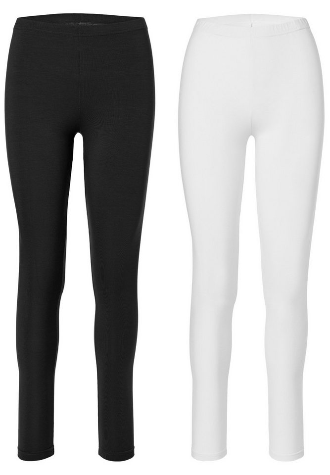 Merry Style Leggings 2er Pack Damen Hose aus Baumwolle MS10-198 (1-tlg) von Merry Style