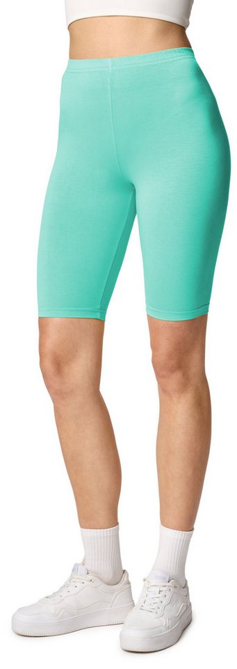 Merry Style Leggings Damen Kurze Hose aus Viskose MS10-145 (1-tlg) elastischer Bund von Merry Style