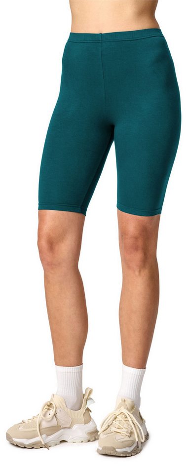 Merry Style Leggings Damen Kurze Hose aus Viskose MS10-145 (1-tlg) elastischer Bund von Merry Style