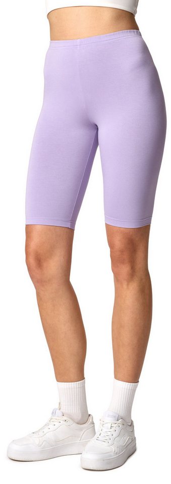 Merry Style Leggings Damen Kurze Hose aus Viskose MS10-145 (1-tlg) elastischer Bund von Merry Style