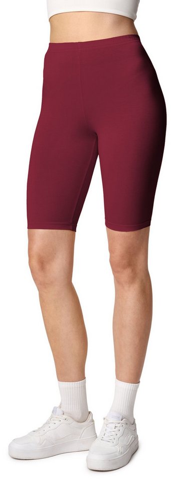 Merry Style Leggings Damen Kurze Hose aus Viskose MS10-145 (1-tlg) elastischer Bund von Merry Style