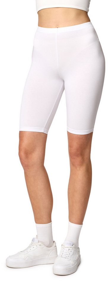 Merry Style Leggings Damen Kurze Hose aus Viskose MS10-145 (1-tlg) elastischer Bund von Merry Style