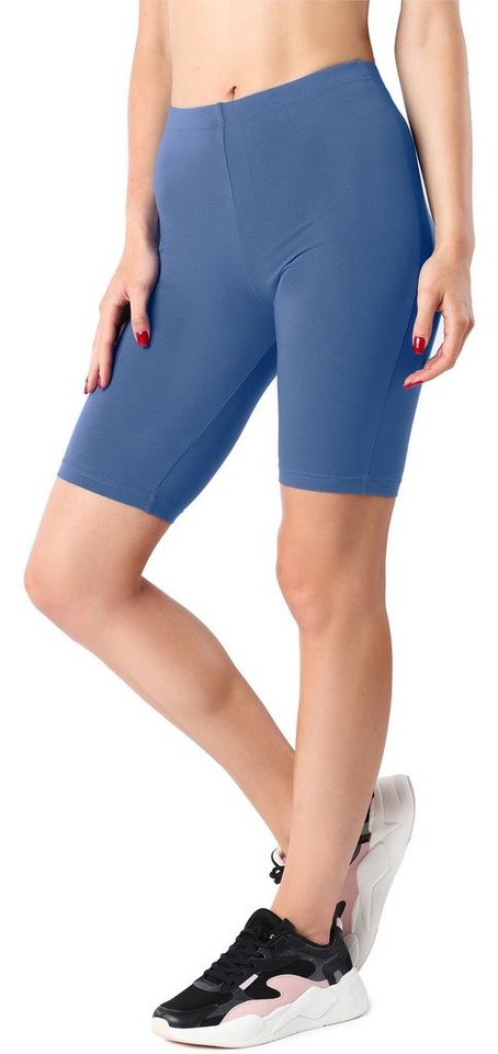 Merry Style Leggings Damen Kurze Leggings aus Viskose MS10-414 (1-tlg) elastischer Bund von Merry Style