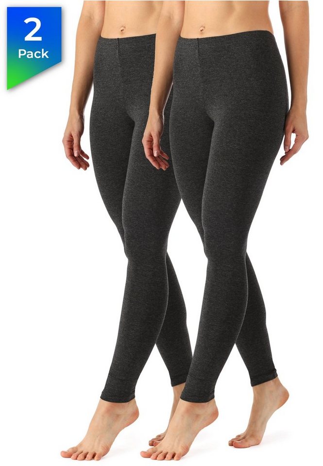 Merry Style Leggings Damen Viskose Hose mit weitem Bein MS10-143 (2-tlg) elastischer Bund, atmungsaktiv von Merry Style