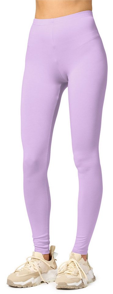 Merry Style Leggings Damen Viskose Hose mit weitem Bein MS10-143 (1-tlg) elastischer Bund, atmungsaktiv von Merry Style