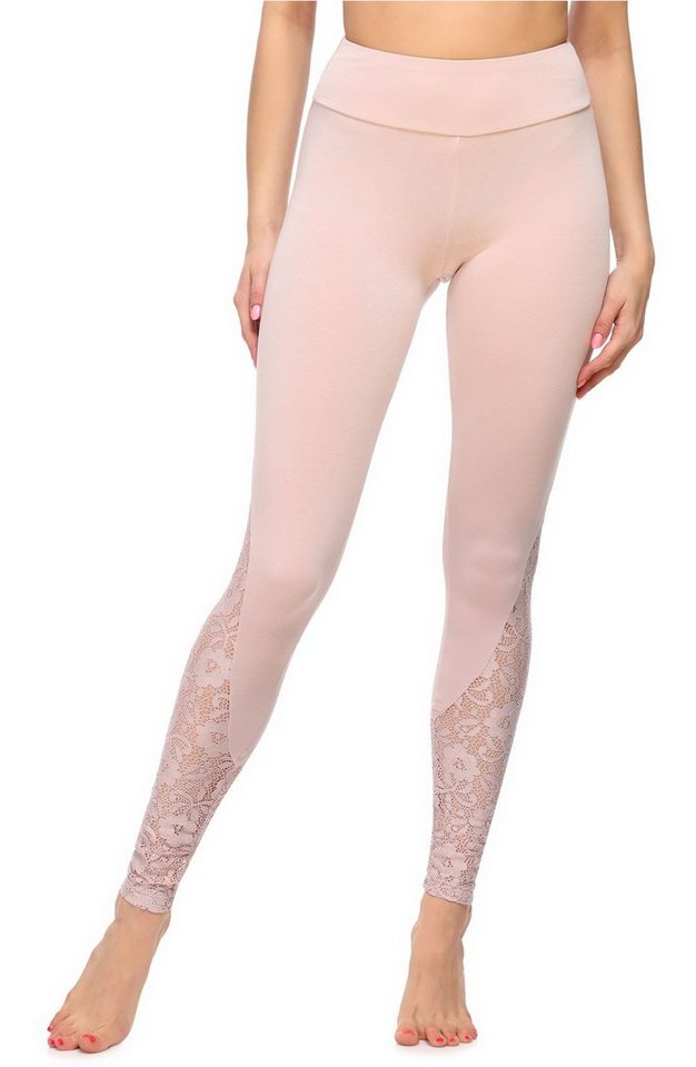 Merry Style Leggings Damen Lange Leggings aus Viskose MS10-306 (1-tlg) elastischer Bund von Merry Style